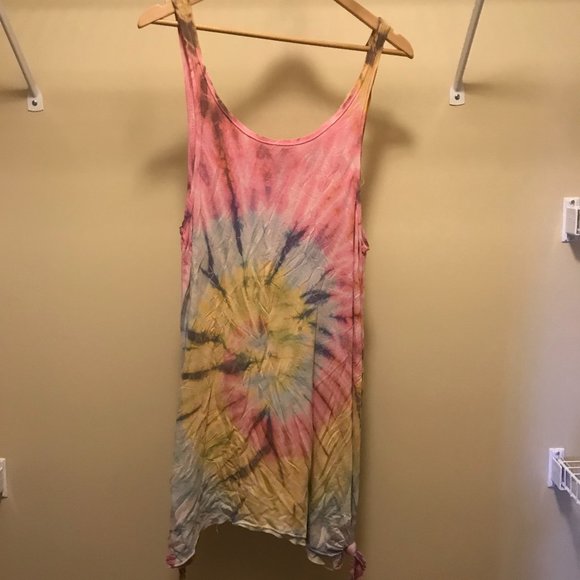 Tie-dye cotton dress from Costa Rica - Picture 1 of 1